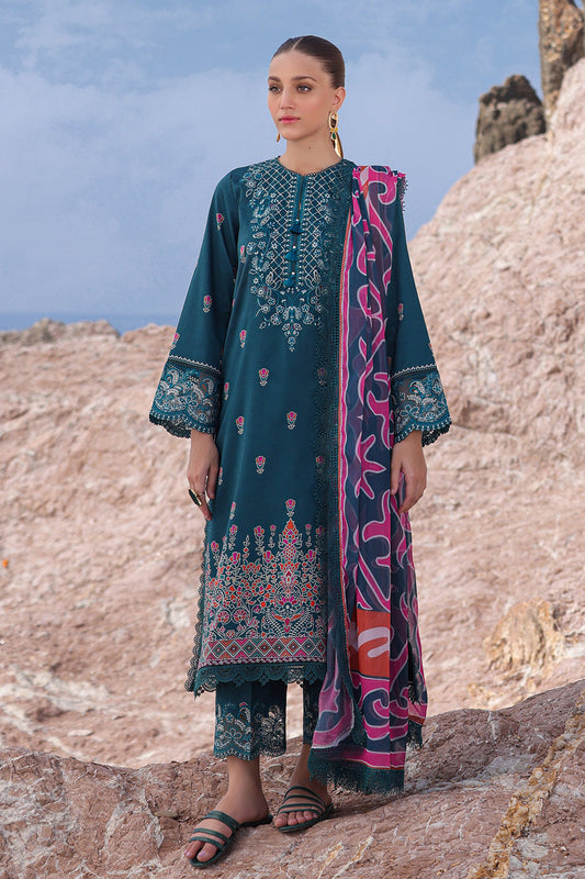 Ayzel Tropicana Unstitched Embroidered Lawn Volume 2 | Peacock