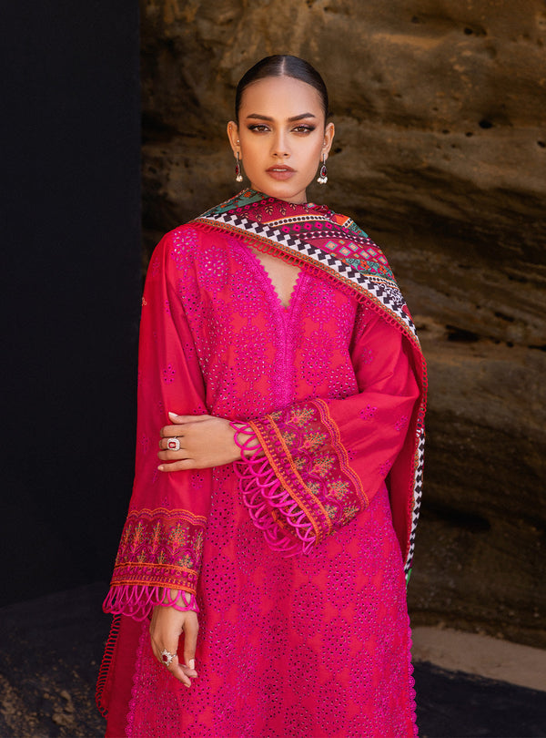 Zainab Chottani Luxury ChikanKari Lawn 2024 | LAALI | 6B