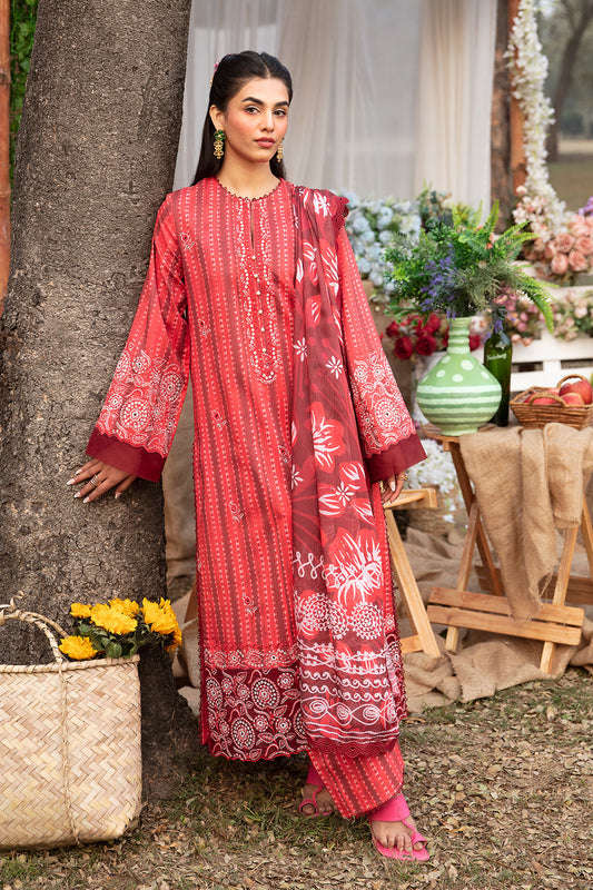 Ayzel Summer Dream Lawn Collection | Cardinal - Mirha Fashion