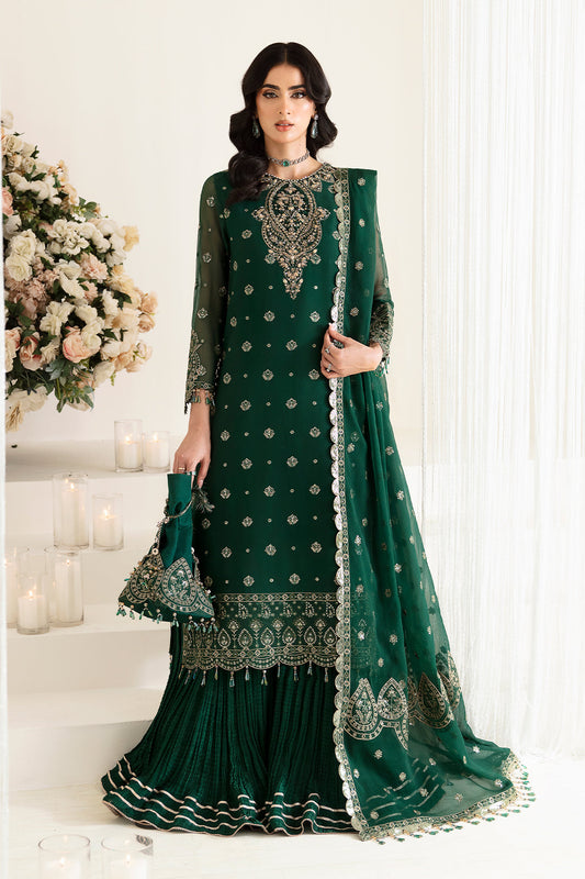 Alizeh Reena Handicrafted Unstitched Luxury Chiffon Formal | Stella