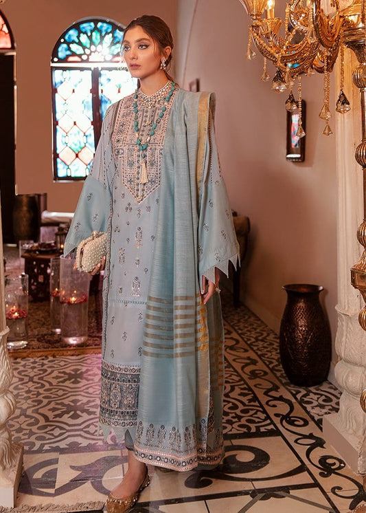 Gul Bahar by Afrozeh Festive Lawn Collection 2021 – Surmai - Mirha Fashion