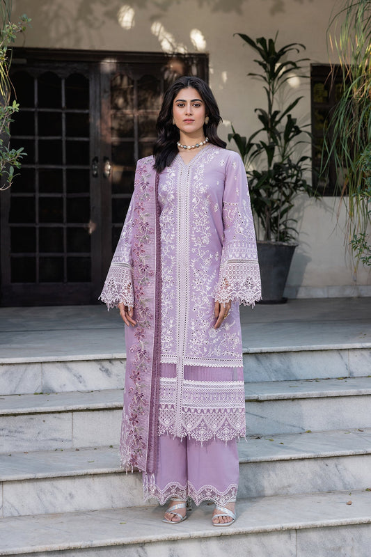 Farasha Bahar Embroidered Lawn Collection 2024 | Lilac Florine