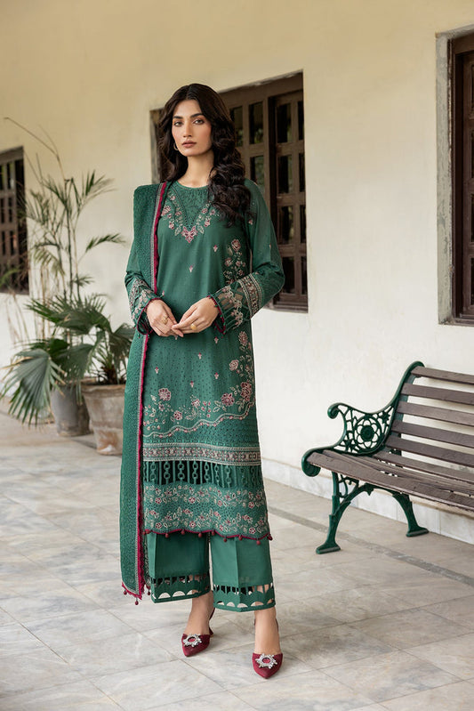 Farasha Bahar Embroidered Lawn Collection 2024 | Azure Grace