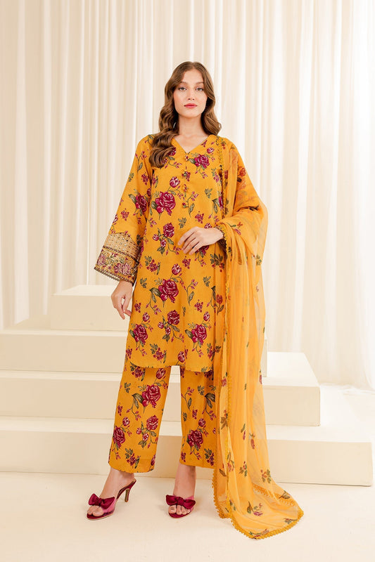 Farasha Embroidered Essentials Lawn Collection 2024 | Summer Sorbet - Mirha Fashion