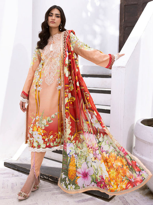 Roheenaz Lawn Collection 2024 | Island Escape