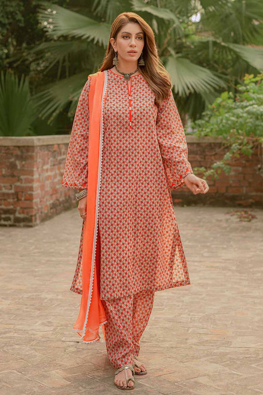 Gul Ahmed Digital Printed Lawn Shirt 2023 | SL-32036