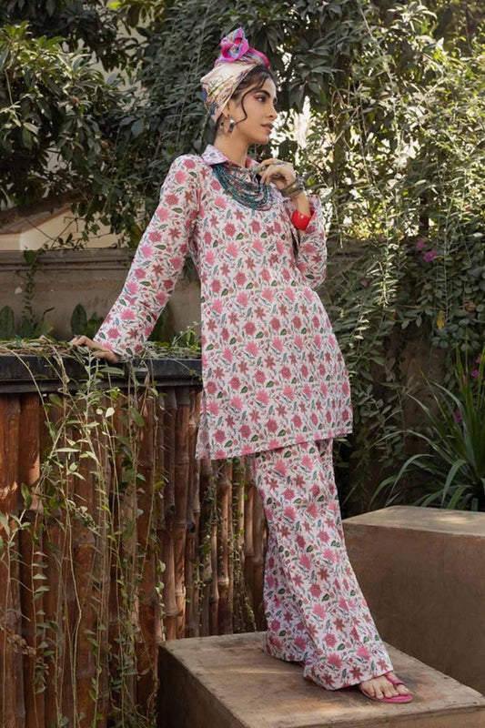 Gul Ahmed Printed Lawn 2Pc 2024 | TL # 42004 - Mirha Fashion