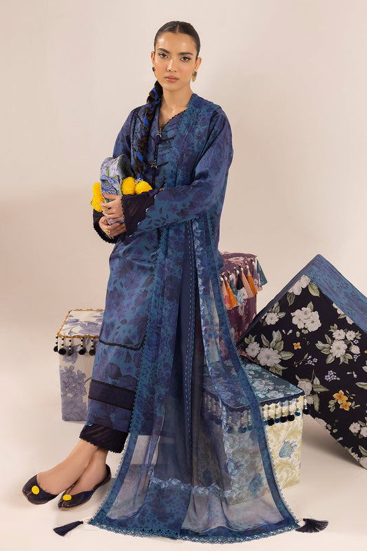 Alizeh Lawn Collection| Shein Print 2024-MOONSTONE - Mirha Fashion