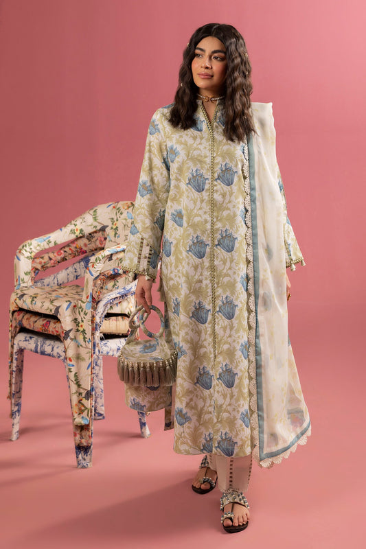 Alizeh Lawn Collection| Shein Print 2024-TESORO - Mirha Fashion