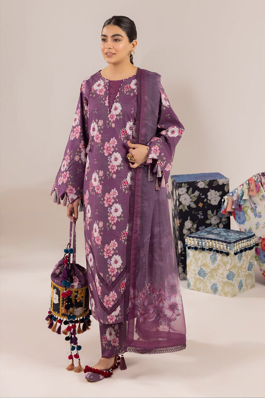 Alizeh Lawn Collection| Shein Print 2024-TULIPA - Mirha Fashion